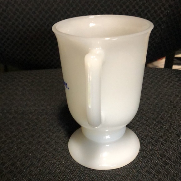 Vintage Walt Disney world milk glass footed Mom cup, mug. - Picture 6 of 10